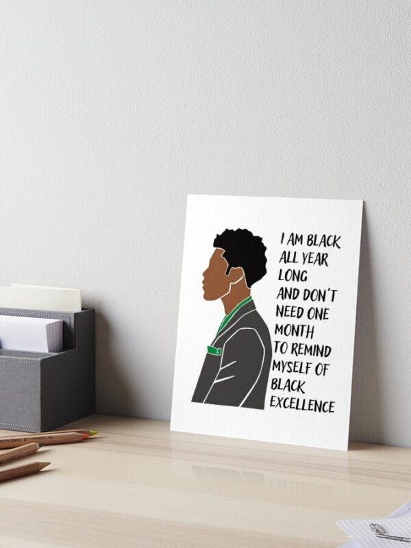 I AM BLACK ALL YEAR LONG AND DON'T NEED ONE MONTH