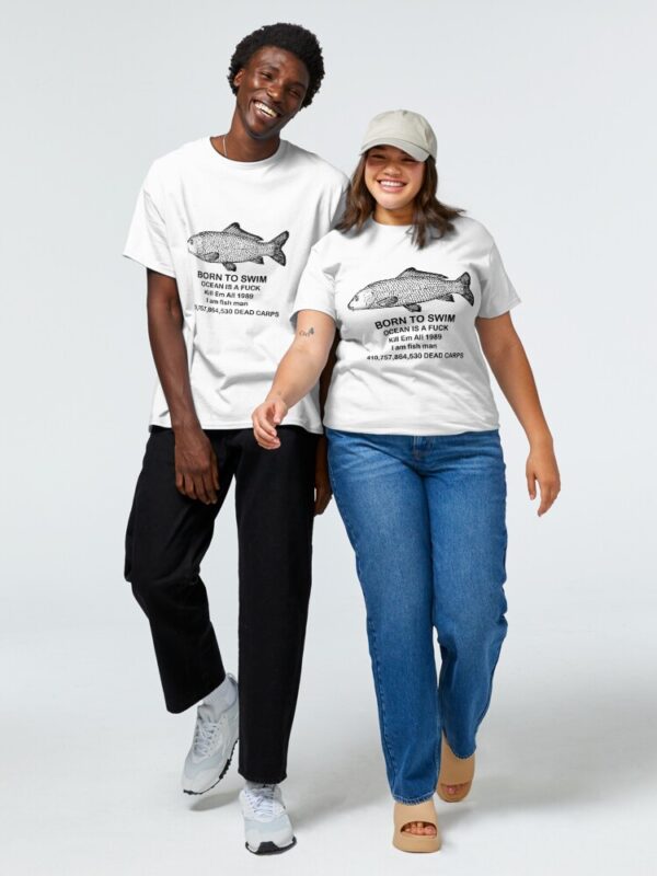Born To Swim Ocean Is A Fuck 1989 Classic T-Shirt
